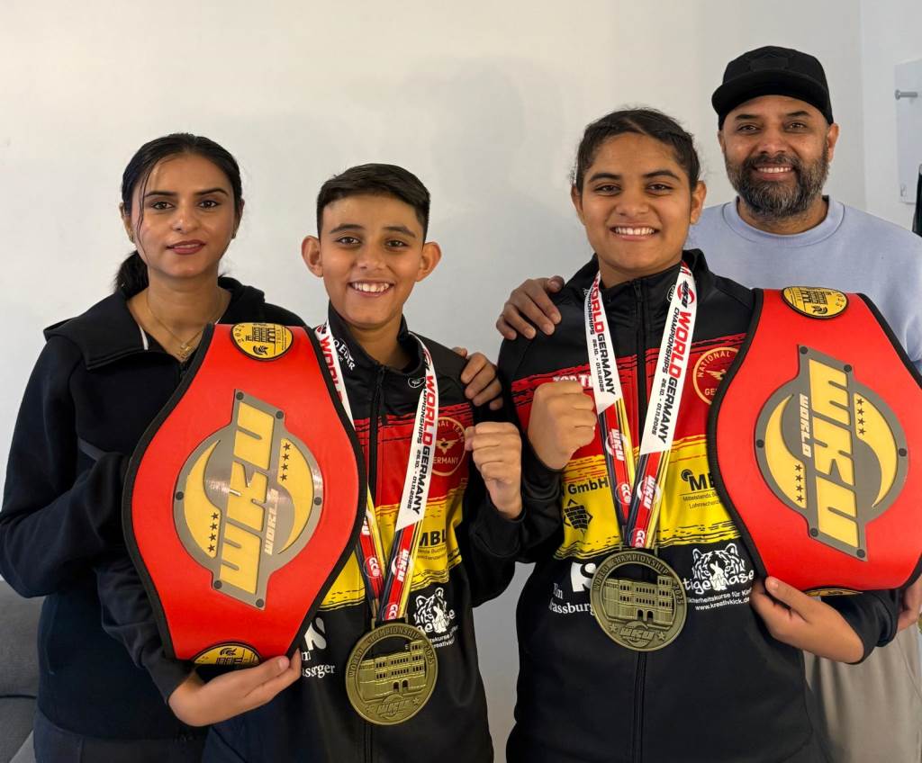 Punjab children win World Championship Kickboxing for the third time in Germany